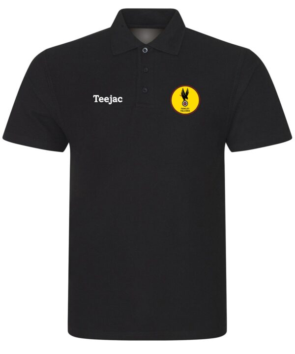 Fawley Falcons FC Classic Polo Red or Black - Image 2