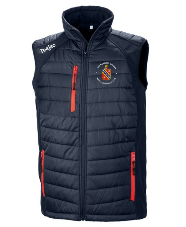 CPD Merched Bangor Elite Gilet