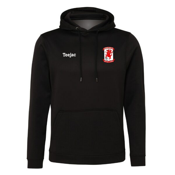 Cemaes Bay FC Sports Hoody Red or Black