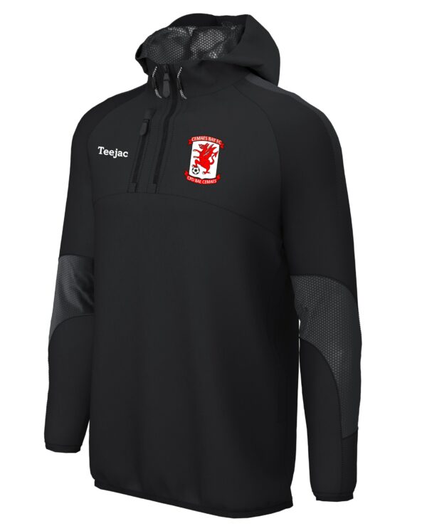 Cemaes Bay FC Pro 1/4 Zip Hooded Jacket