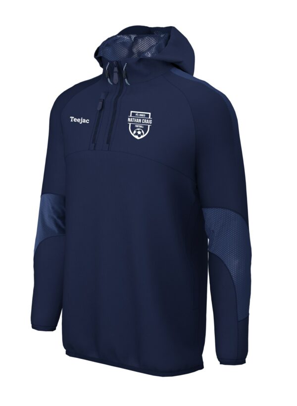 Pel Droed Nathan Craig Player Pro 1/4 Zip Hooded Jacket