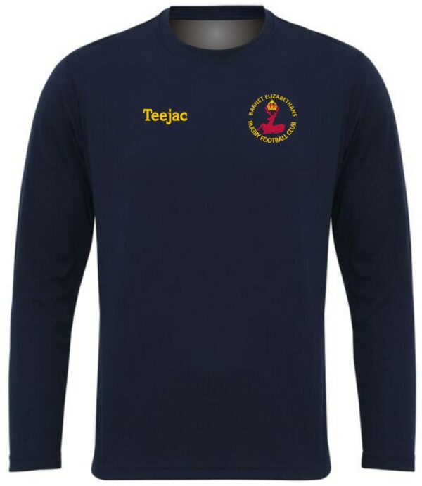 Barnet Elizabethans RFC Long Sleeve Training T-Shirt