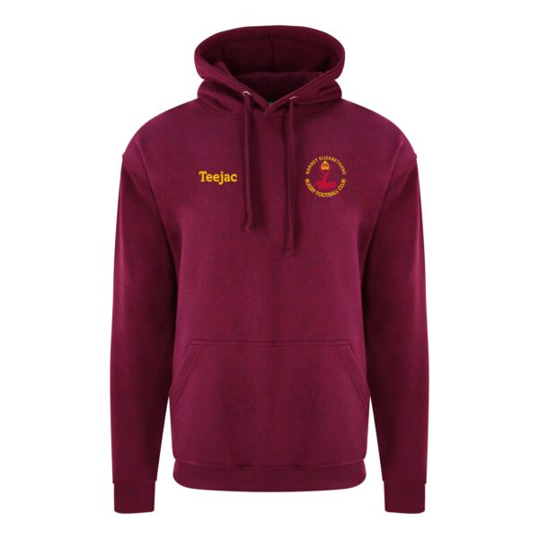 Barnet Elizabethans RFC Classic Hoody Maroon or Navy