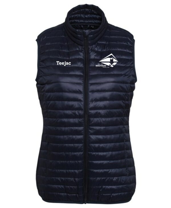 Clwb Hoci Rhuthun Ladies Fit Padded Gilet
