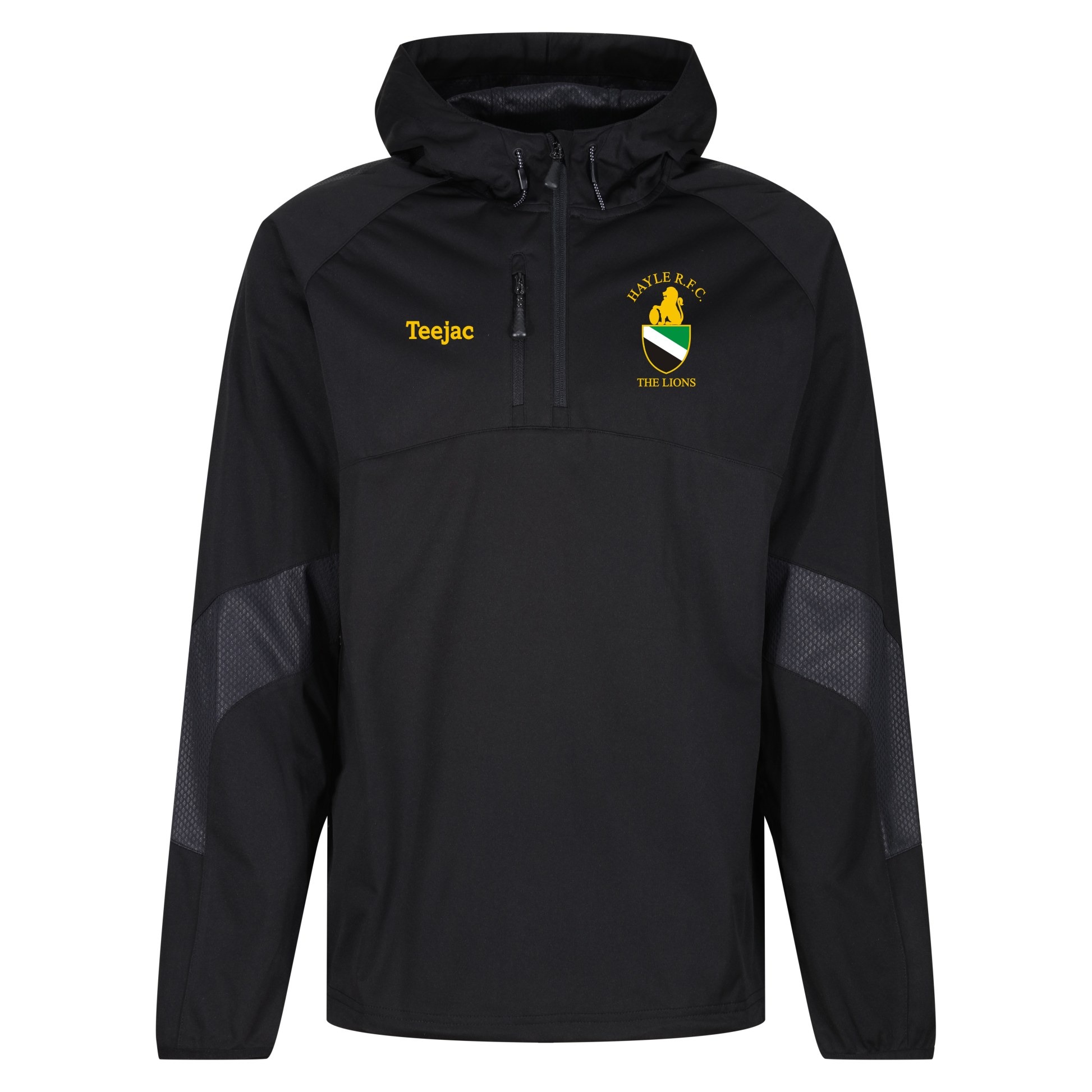 Hayle RFC Pro 1/4 Zip Hooded Jacket
