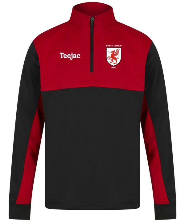 Rhyl RFC Junior 1/4 Zip Track Top