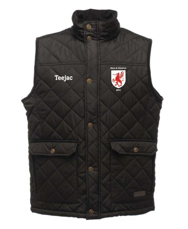 Rhyl RFC Quilted Gilet