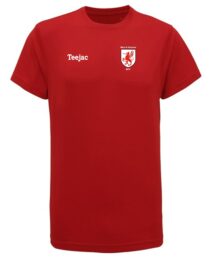 Rhyl RFC Kids Sports T-Shirt Black or Red