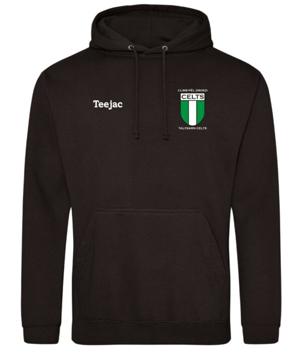 Talysarn Celts Classic Hoody Black or Green - Image 2