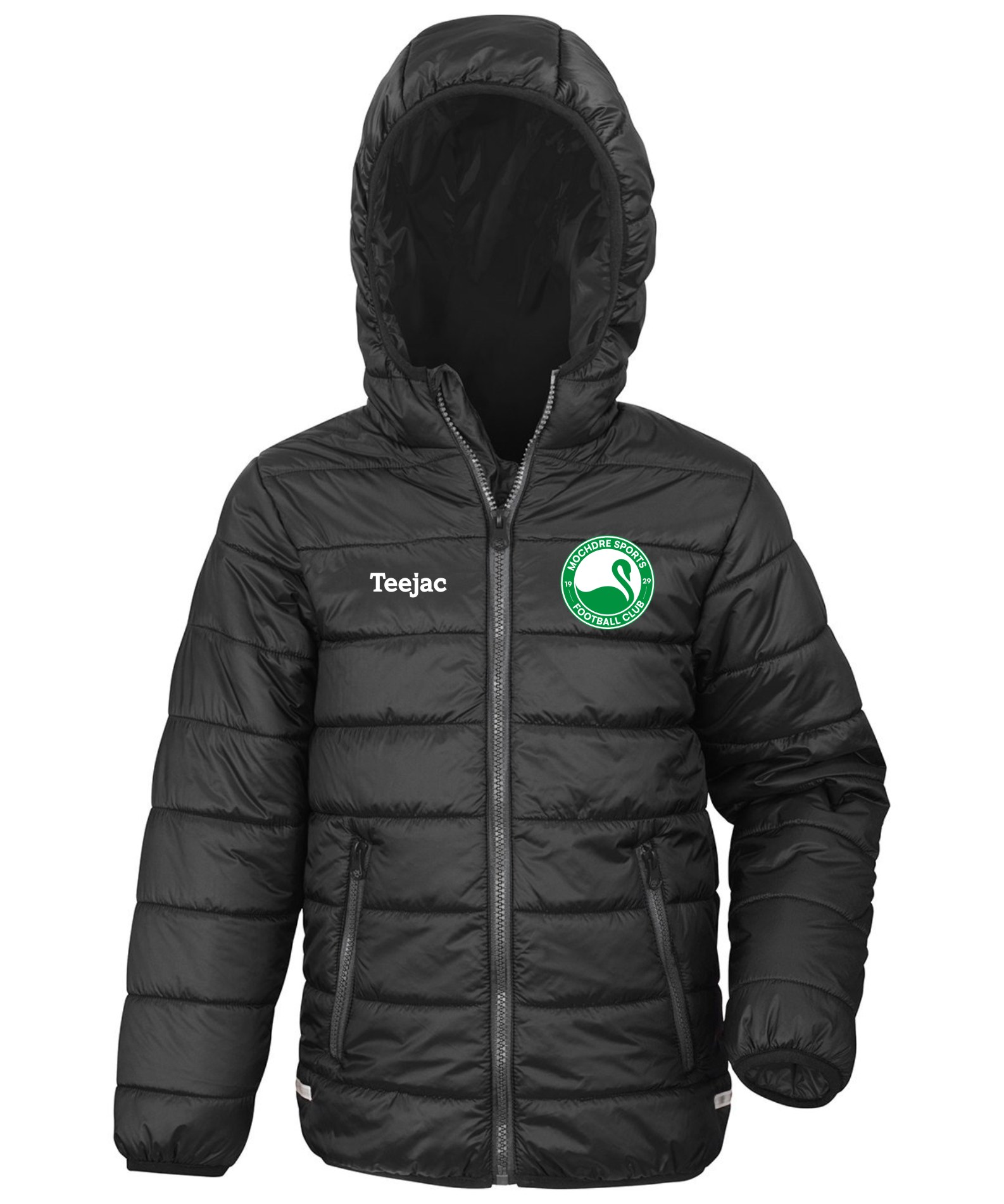Mochdre Sports FC Kids Contoured Hooded Jacket