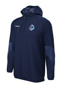 Bae Ceredigion Dolphins Pro 1/4 Zip Hooded Jacket