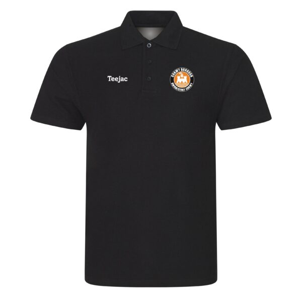 Conwy Borough FC Classic Polo Orange or Black