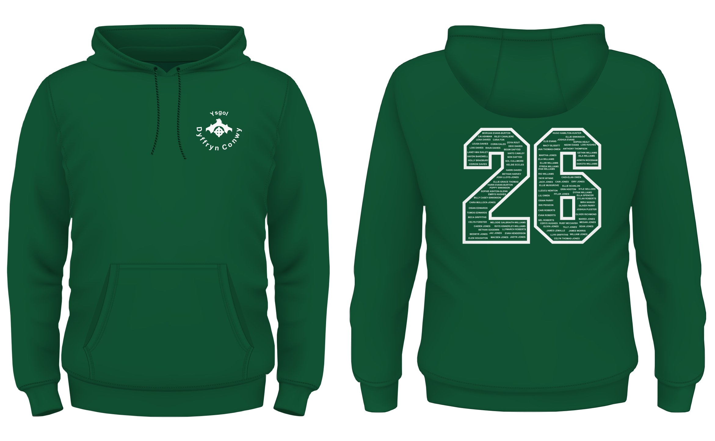 Ysgol Dyffryn Conwy Year 11 Leavers Hoody 2026 XL-3XL