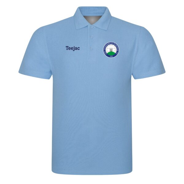 CPD Caernarfon Borough Classic Polo Navy or Sky - Image 2