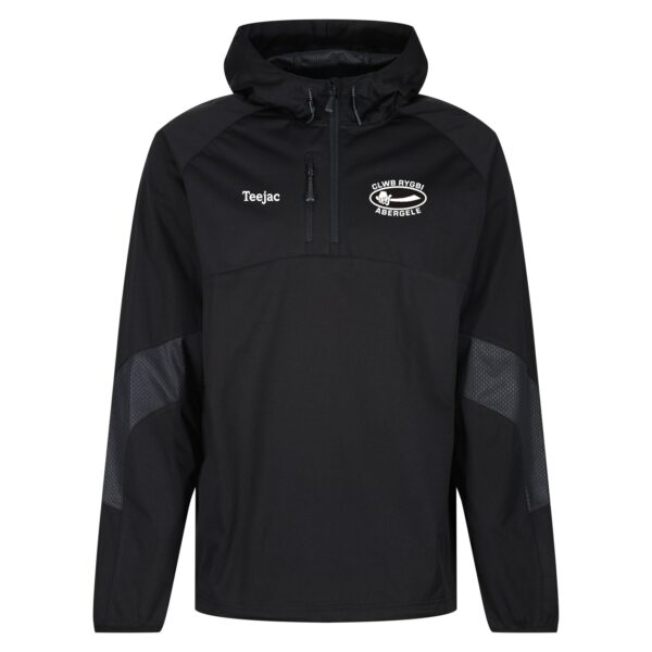 Abergele RFC Pro 1/4 Zip Hooded Jacket