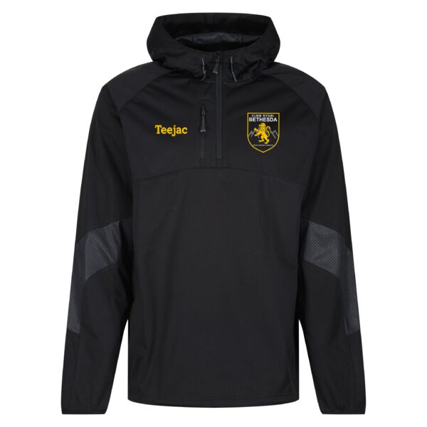 Clwb Rygbi Bethesda Pro 1/4 Zip Hooded Jacket