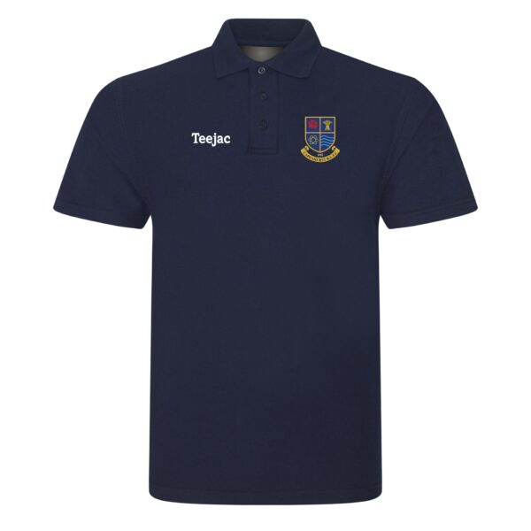 Capenhurst RUFC Kids Classic Cotton Polo Royal Blue or Navy - Image 3