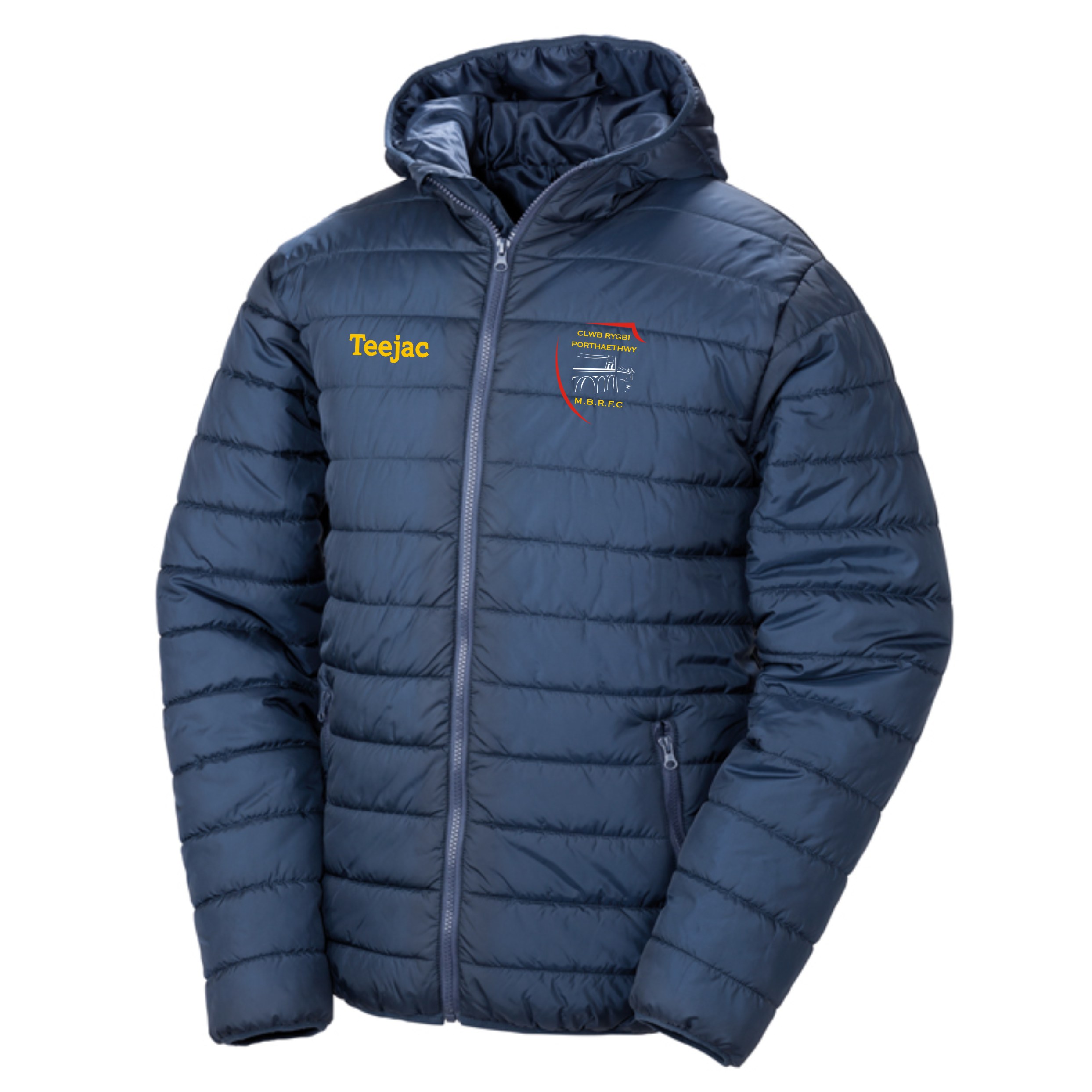 Menai Bridge RFC Contoured Hooded Jacket