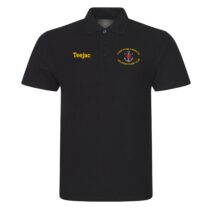 Holyhead RFC Cotton Polo Black or Red