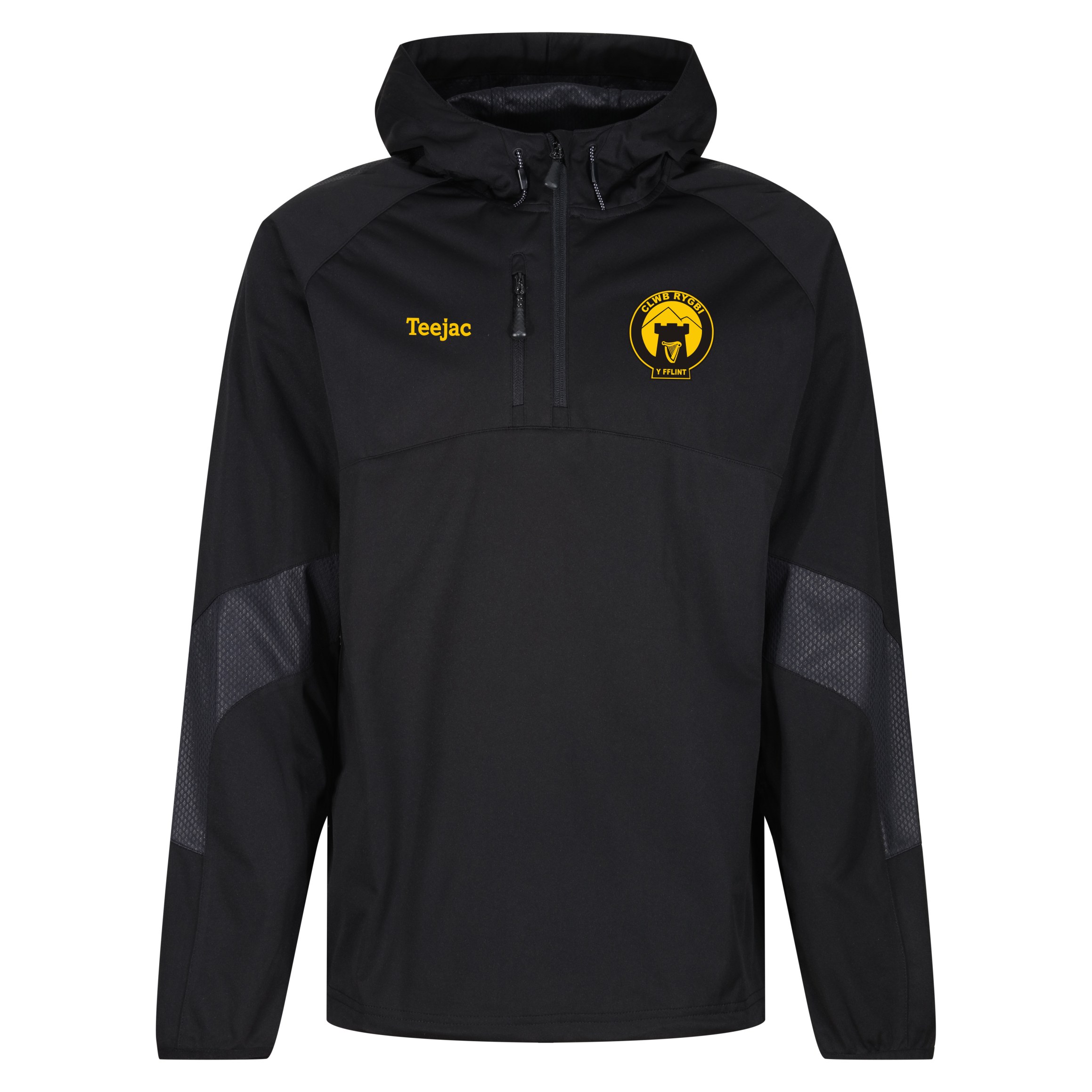 Flint RFC Pro 1/4 Zip Hooded Jacket