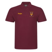 Caernarfon RFC Classic Polo Maroon or Black