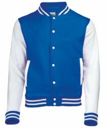 Varsity Jacket Blue & White - Size Small (SC)