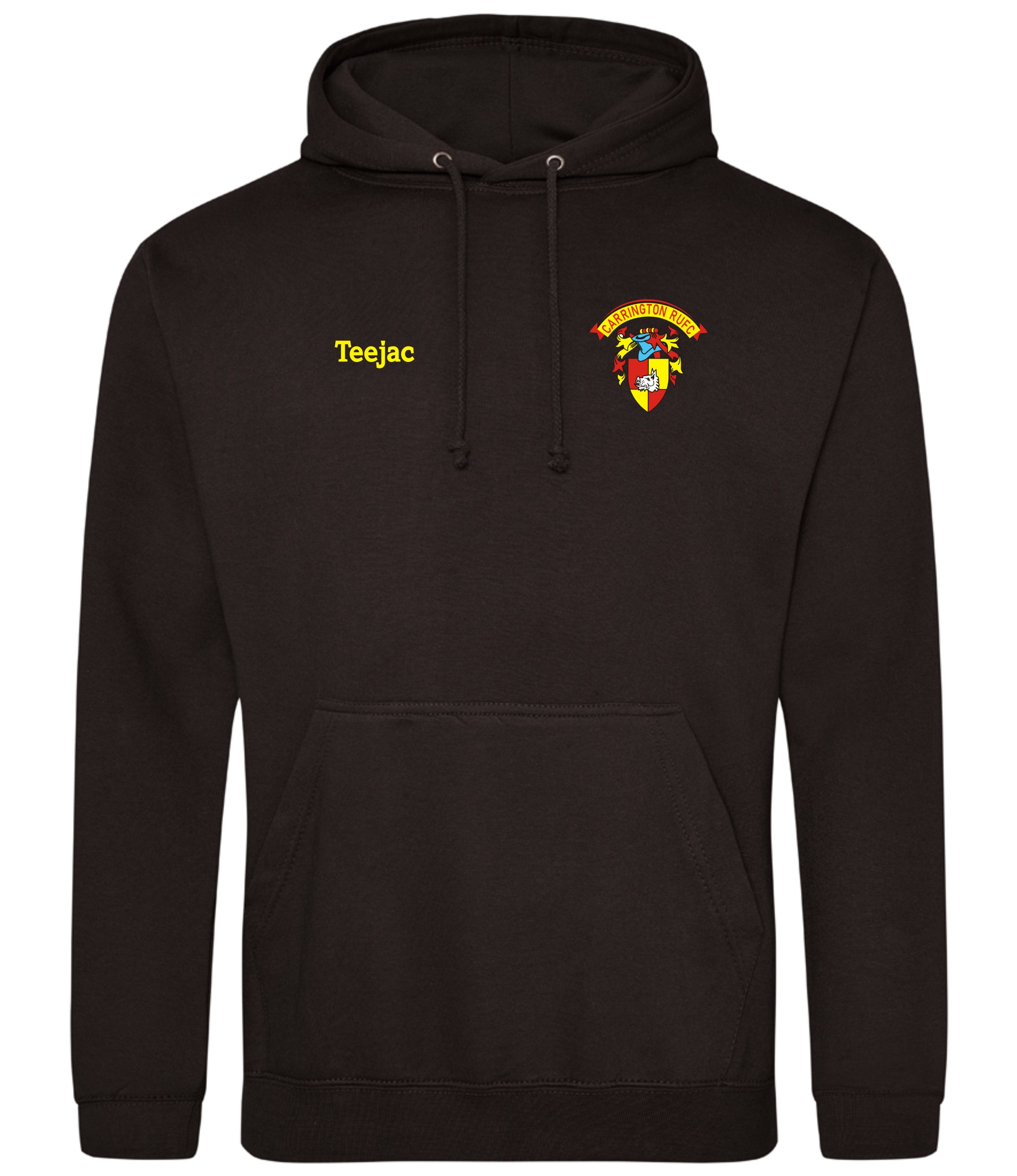 Carrington RUFC Black Classic Hoody