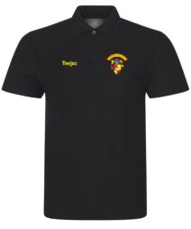Carrington RUFC Black Classic Polo