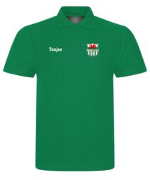 CPD Boded Green Cotton Polo