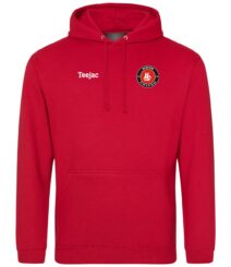 Rhos United FC Junior Classic Hoody Red or Black