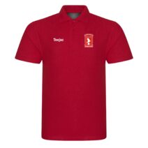 Llanrug United Classic Red Polo