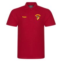 Carrington RUFC Red Classic Polo