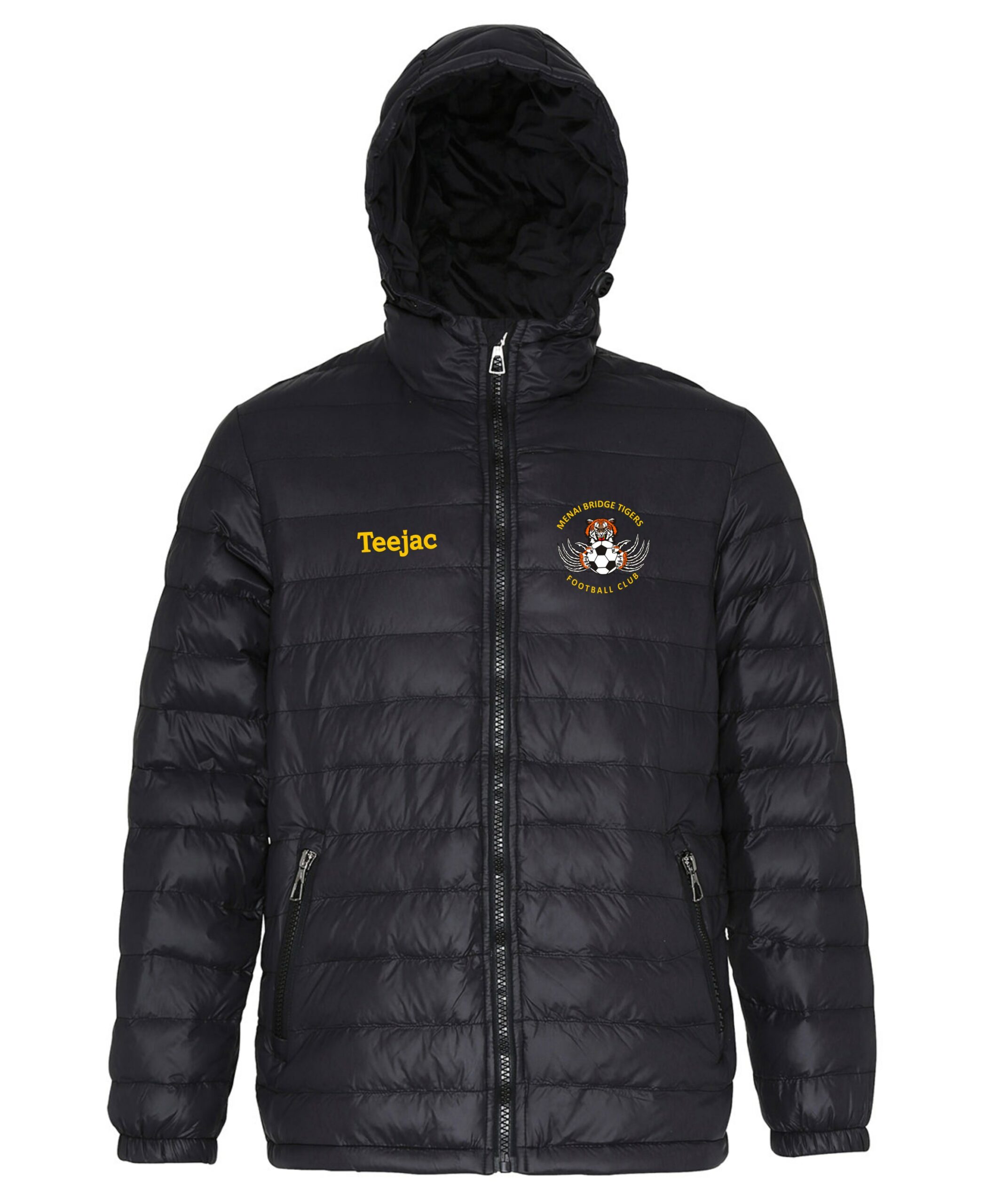 Menai Bridge Tigers FC Contoured Hooded Jacket