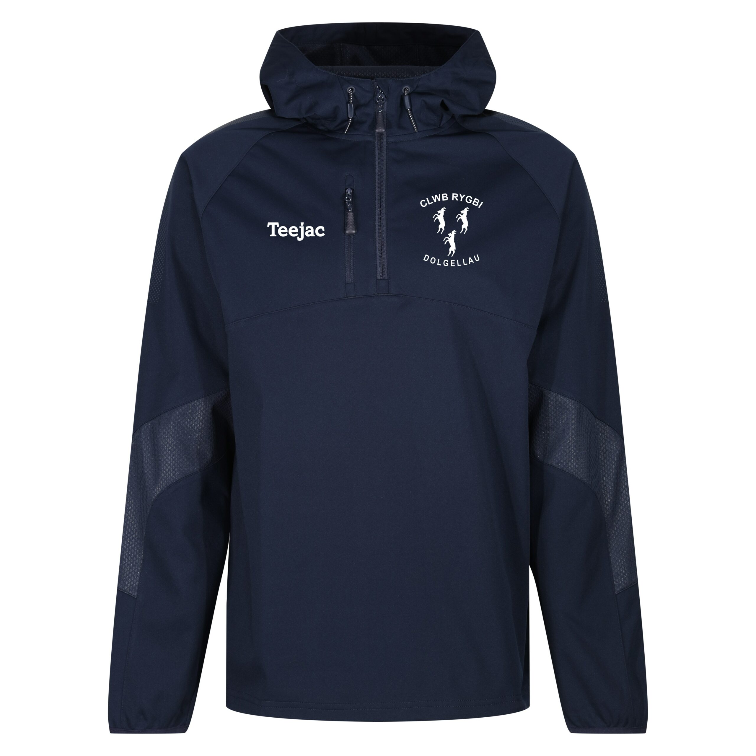 Dolgellau RFC Pro 1/4 Zip Hooded Jacket