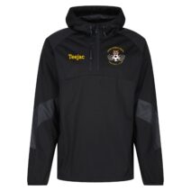 Menai Bridge Tigers FC Kids Pro 1/4 Zip Hooded Jacket