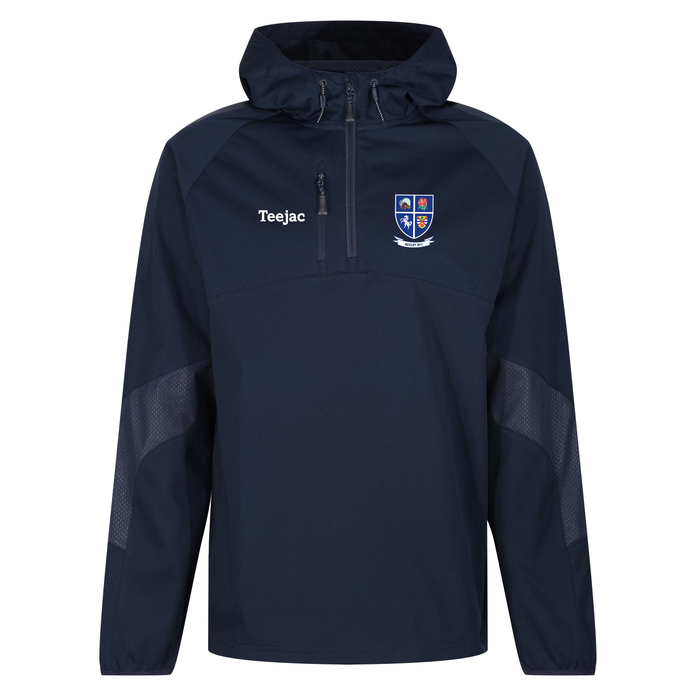 Bexley RUFC Pro 1/4 Zip Hooded Jacket