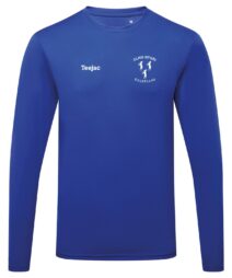 Dolgellau RFC Long Sleeve Royal Sports T-Shirt