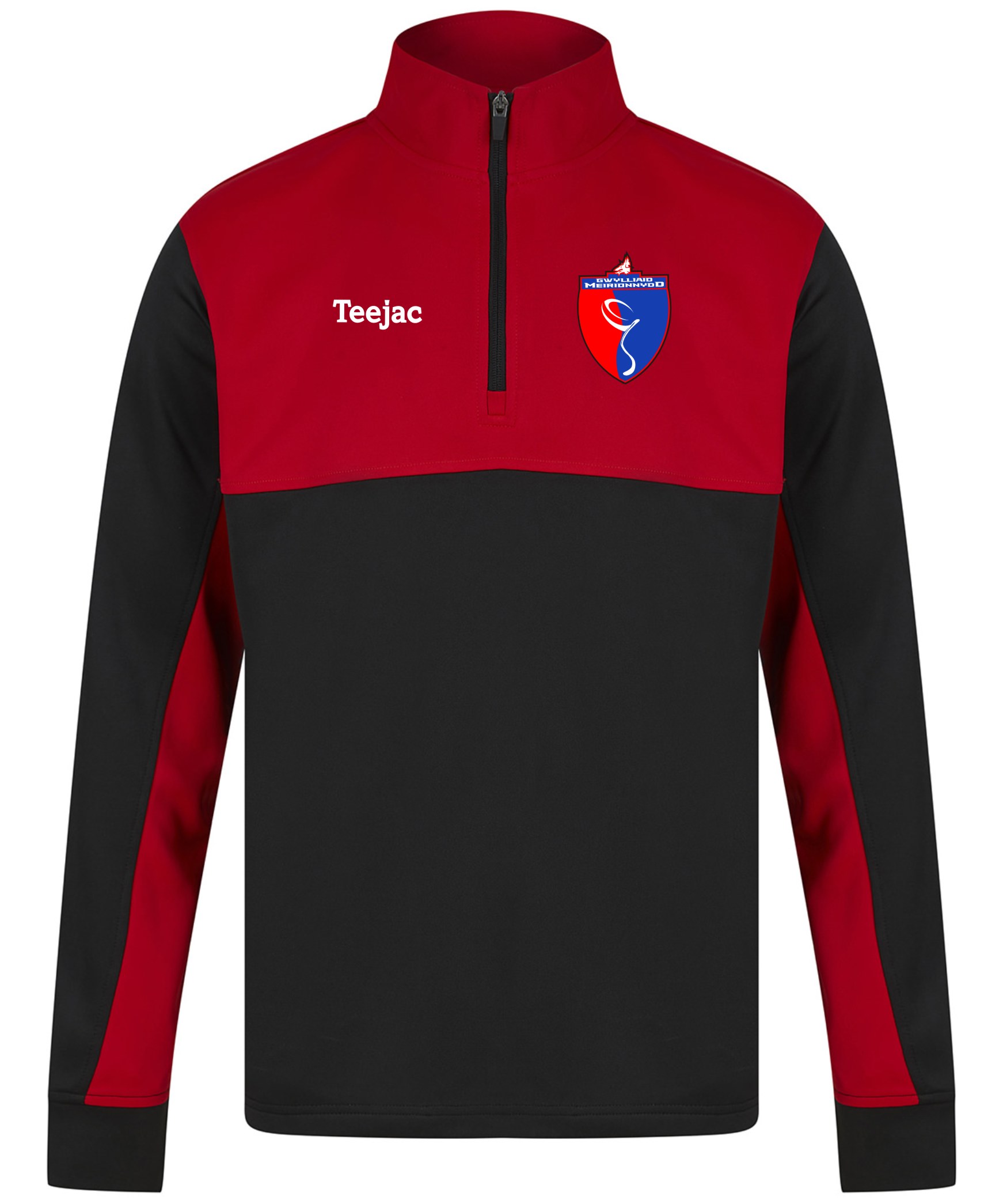 Gwylliaid Merionnydd Kids Team 1/4 Zip Track Top