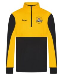 Menai Bridge Tigers FC Kids 1/4 Zip Track Top
