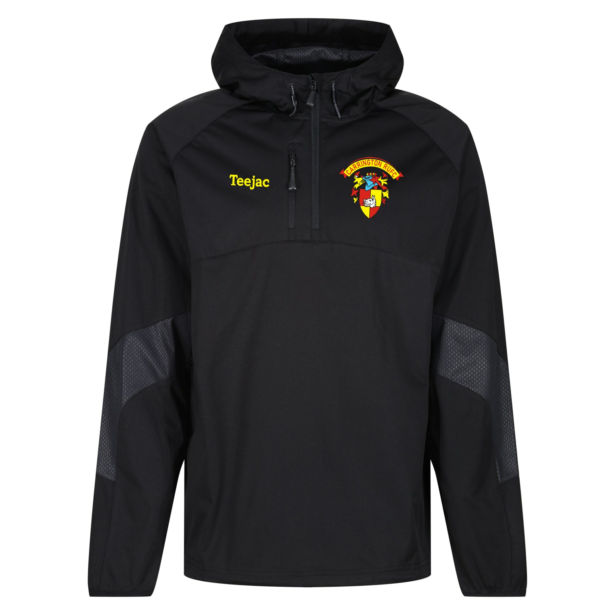 Carrington RUFC Pro 1/4 Zip Hooded Jacket