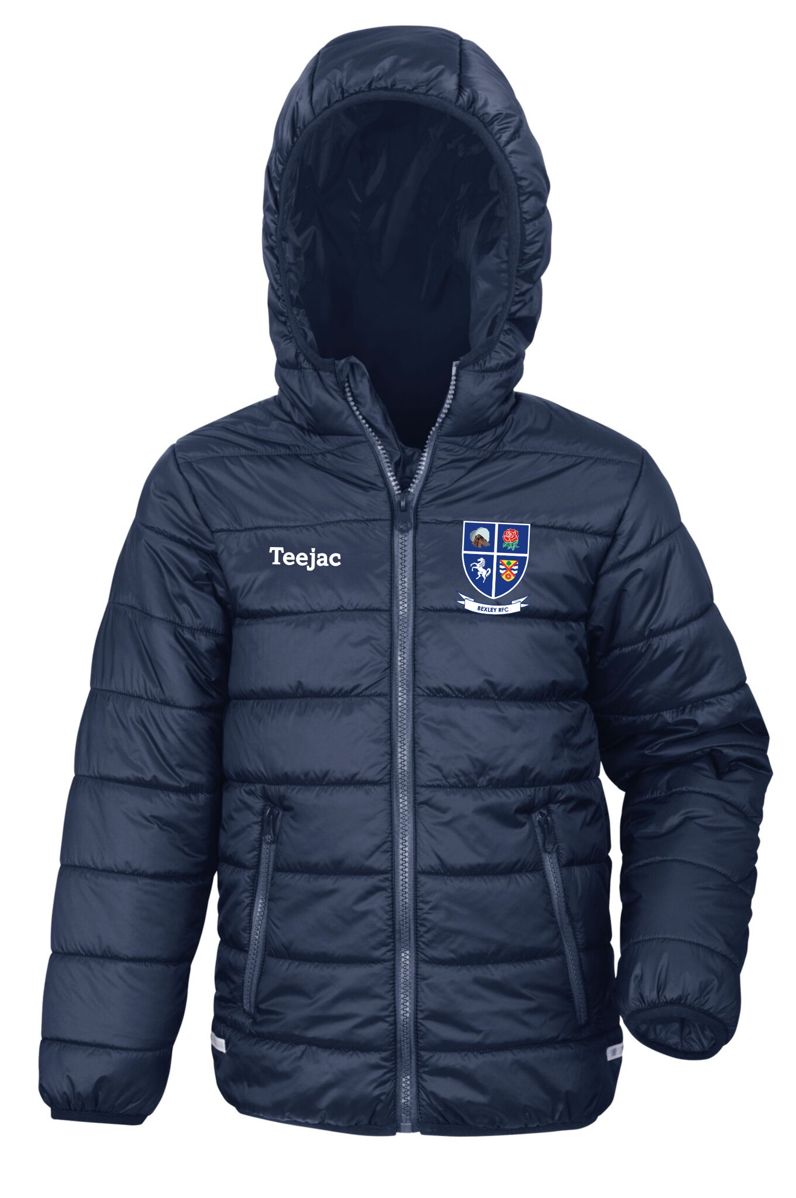 Bexley RUFC Kids Contoured Hooded Jacket