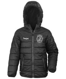Llanfairpwll FC Kids Contoured Hooded Jacket