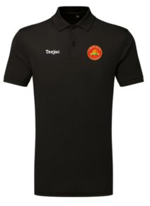 CPD Y Felinheli Black Sports Polo