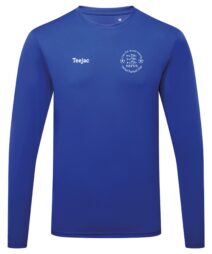Nefyn United FC Royal Long Sleeve Sports T-Shirt