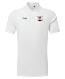 Trearddur Bay FC White Sports Polo