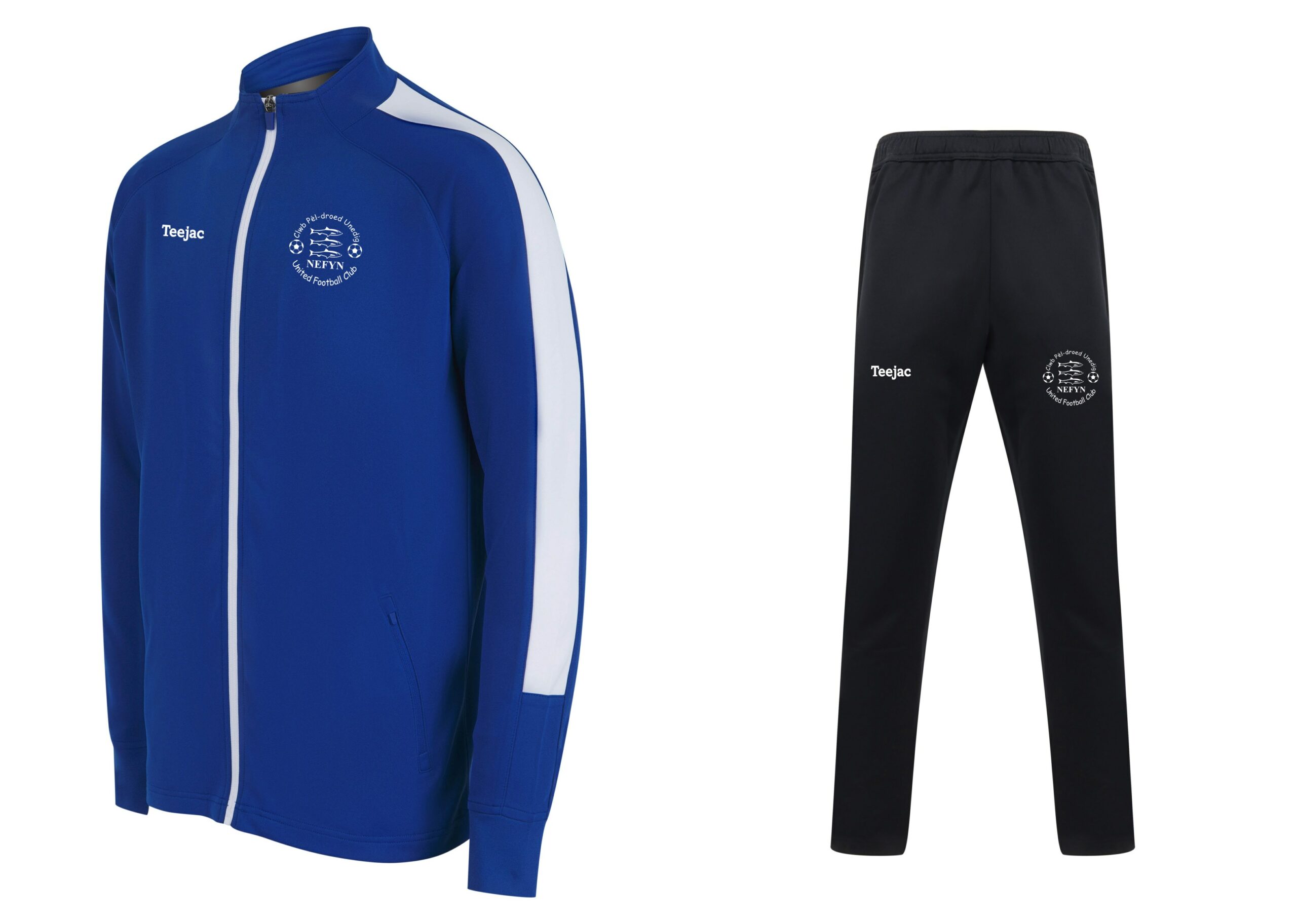 Nefyn United FC Kids Team Full Tracksuit
