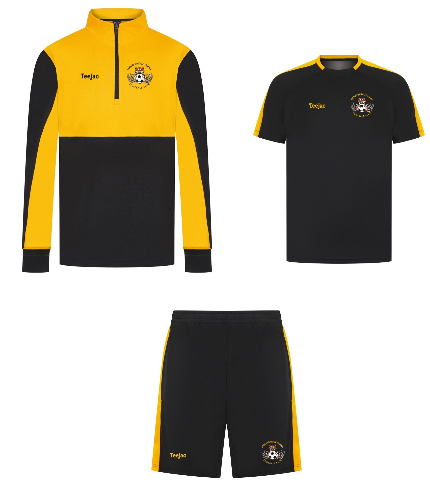 Menai Bridge Tigers FC Kids Training Bundle