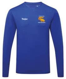 Clwb Rygbi Porthmadog Long Sleeve Sports T-Shirt