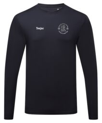Nefyn United FC Navy Long Sleeve Sports T-Shirt