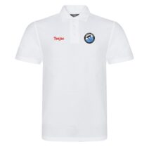 Blaenau Amateurs FC White Cotton Polo